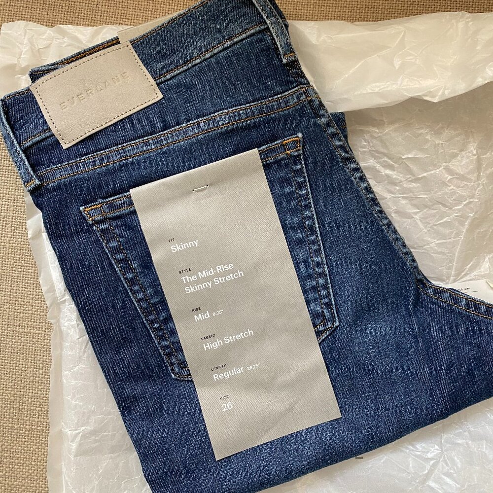 Everlane Mid-Rise Skinny